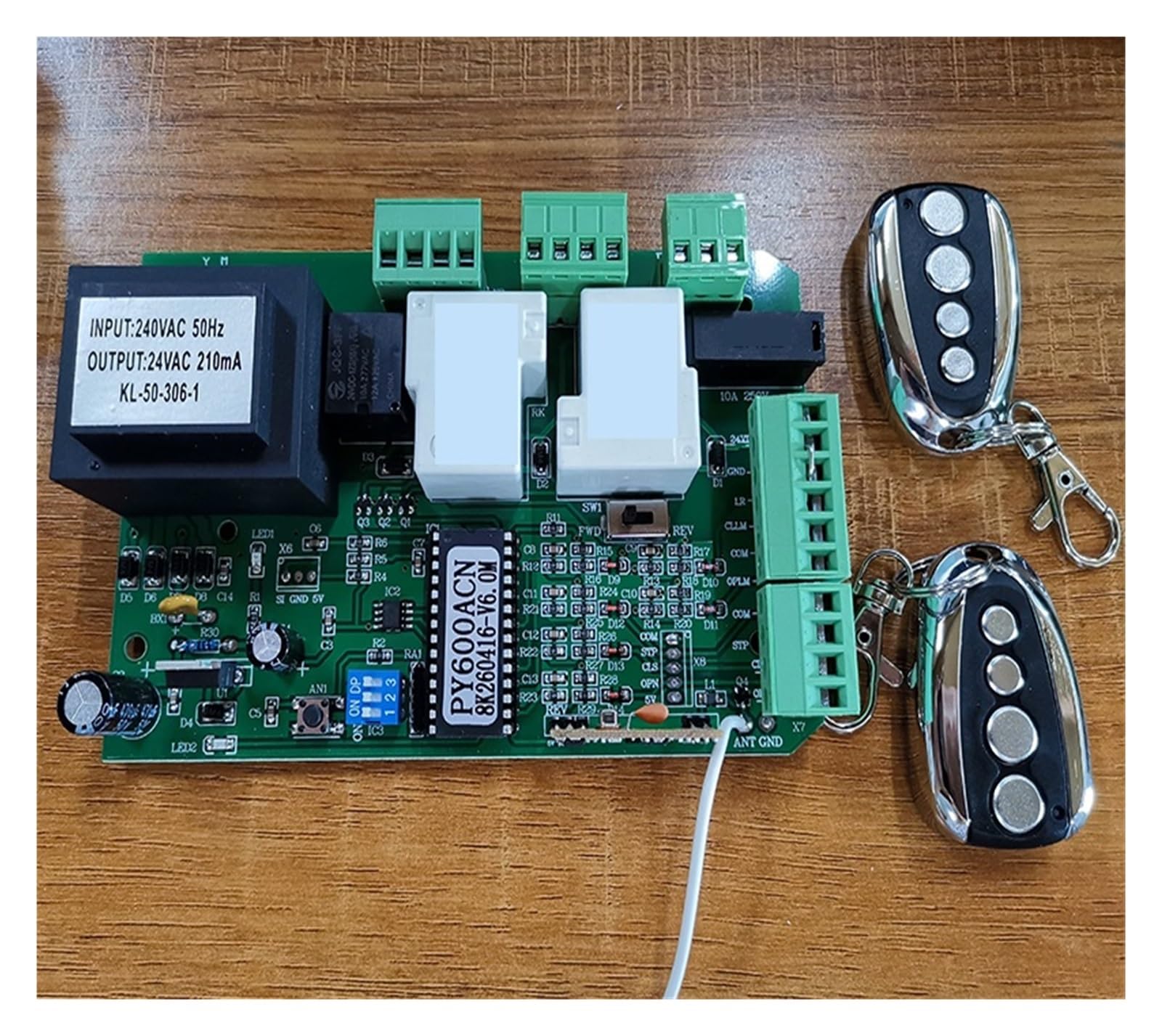 Apriporta del garage, Scheda elettronica del circuito del controller del circuito stampato della scheda di controllo del motore a corrente alternata for l'apri del cancello scorrevole,Apricancello au