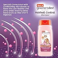 Vista 6 de Hartz Groomer's Best Cat Shampoo, Extra Gentle Hairball Control, 15 Ounces