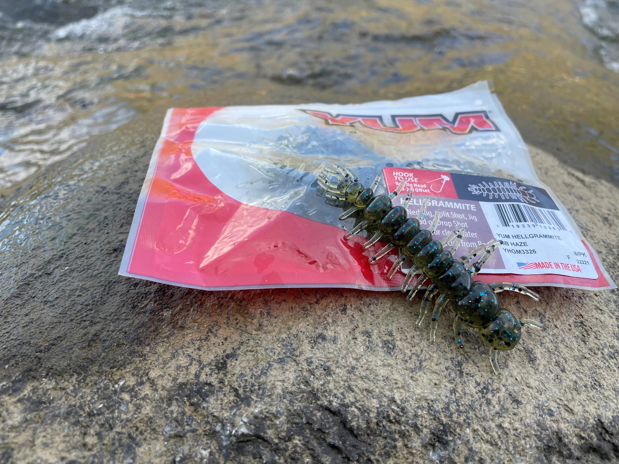 Zoom Bait Ol' Monster Bait-Pack of 9 (California 420, 10.5-Inch)
