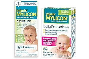 Mylicon Dye Free 1 Oz + Infants' Probiotics Drops