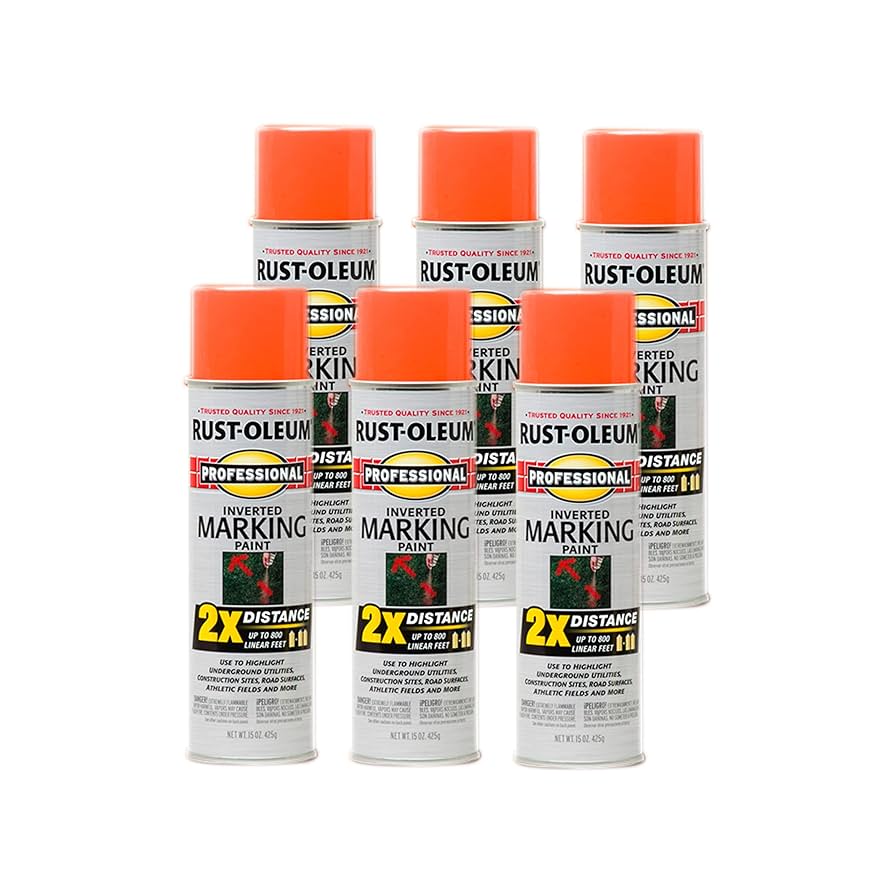 HBI #4 24° 24-Pack of 17 Oz. Rust-Oleum 264693 Clear Industrial Choice
