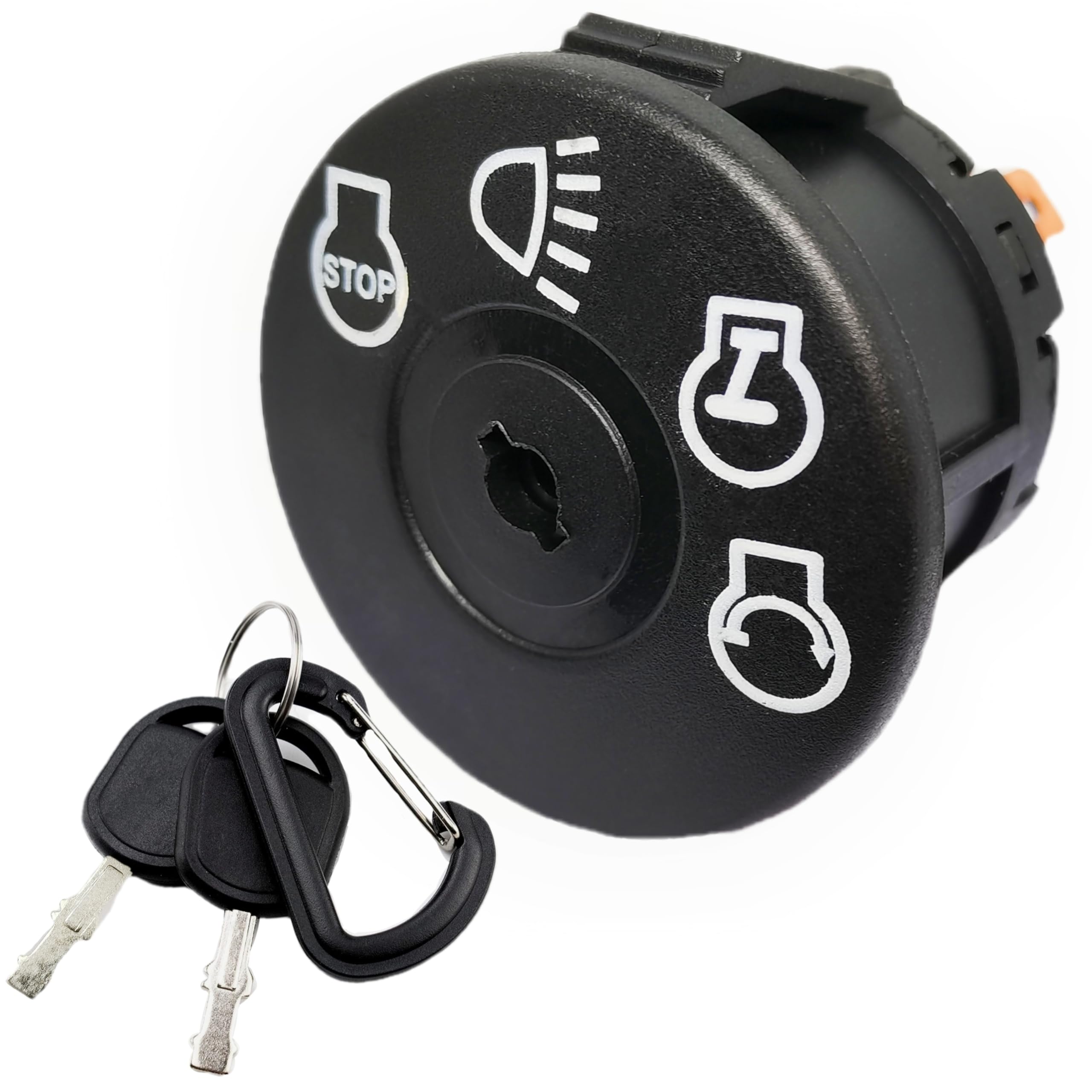 Lawn Mowers Tractor Ignition Switch 532175566 4-Position 7-Terminals for Craftsman Husqvarna Dixon CubCadet John Deere MTD Murray GY20074 L105 L100 L110 Lawn Mower, 175566 163968 925-1741