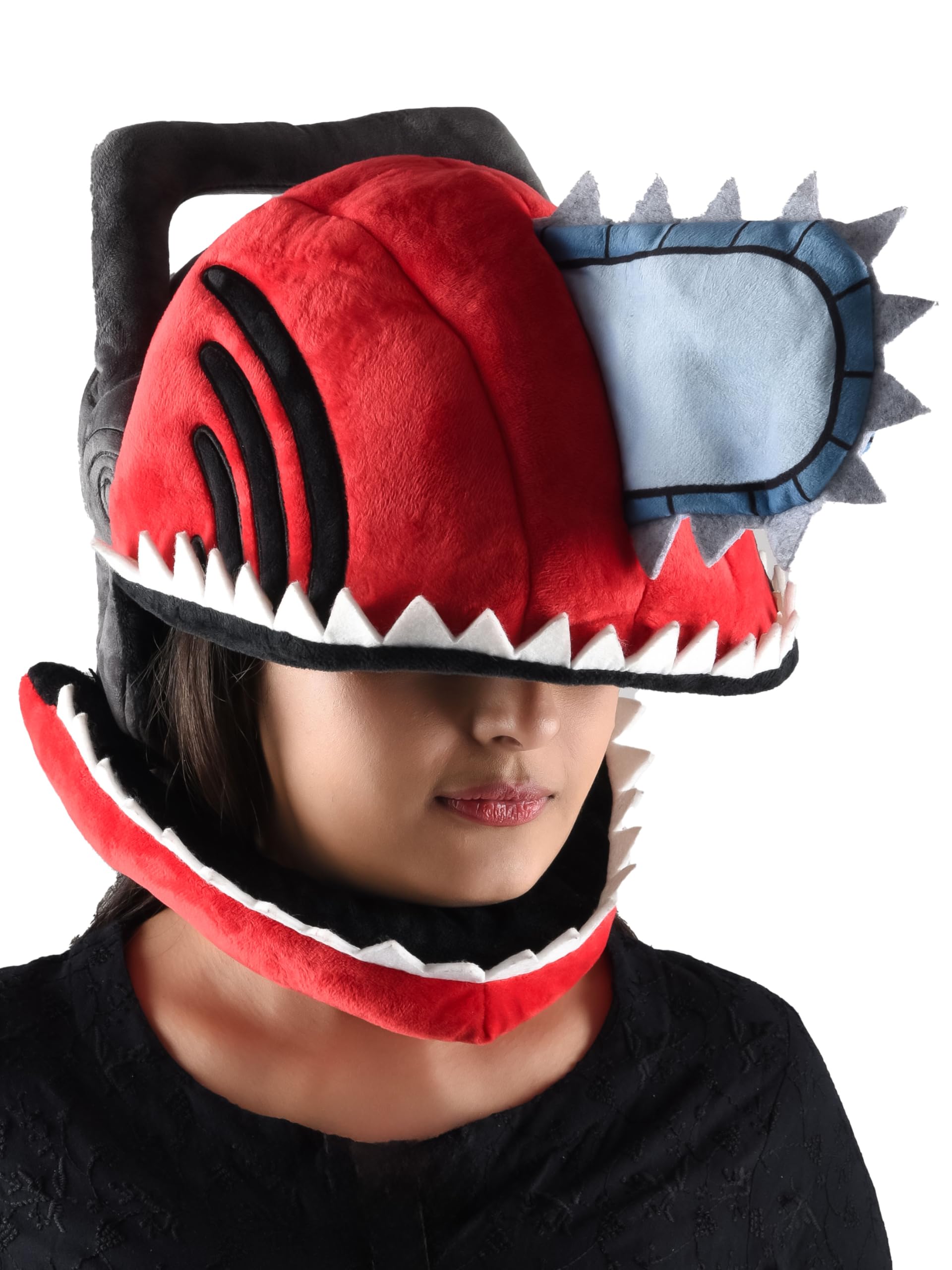 ComicSense.xyz Chainsaw Man Anime Cosplay Pochita Hat, Full Head Soft Warm Plush Mask Headgear Cap (Suitable for Adults) (B0CTMWPY9V) Amazon Price History, Amazon Price Tracker