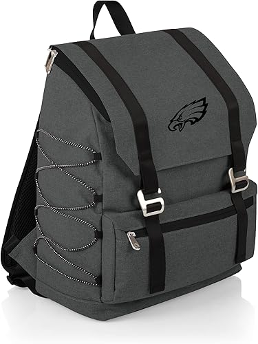 Miniatura 11 de Picnic TIME NFL Las Vegas Raiders OTG - Enfriador suave, mochila de senderismo, color gris jaspeado