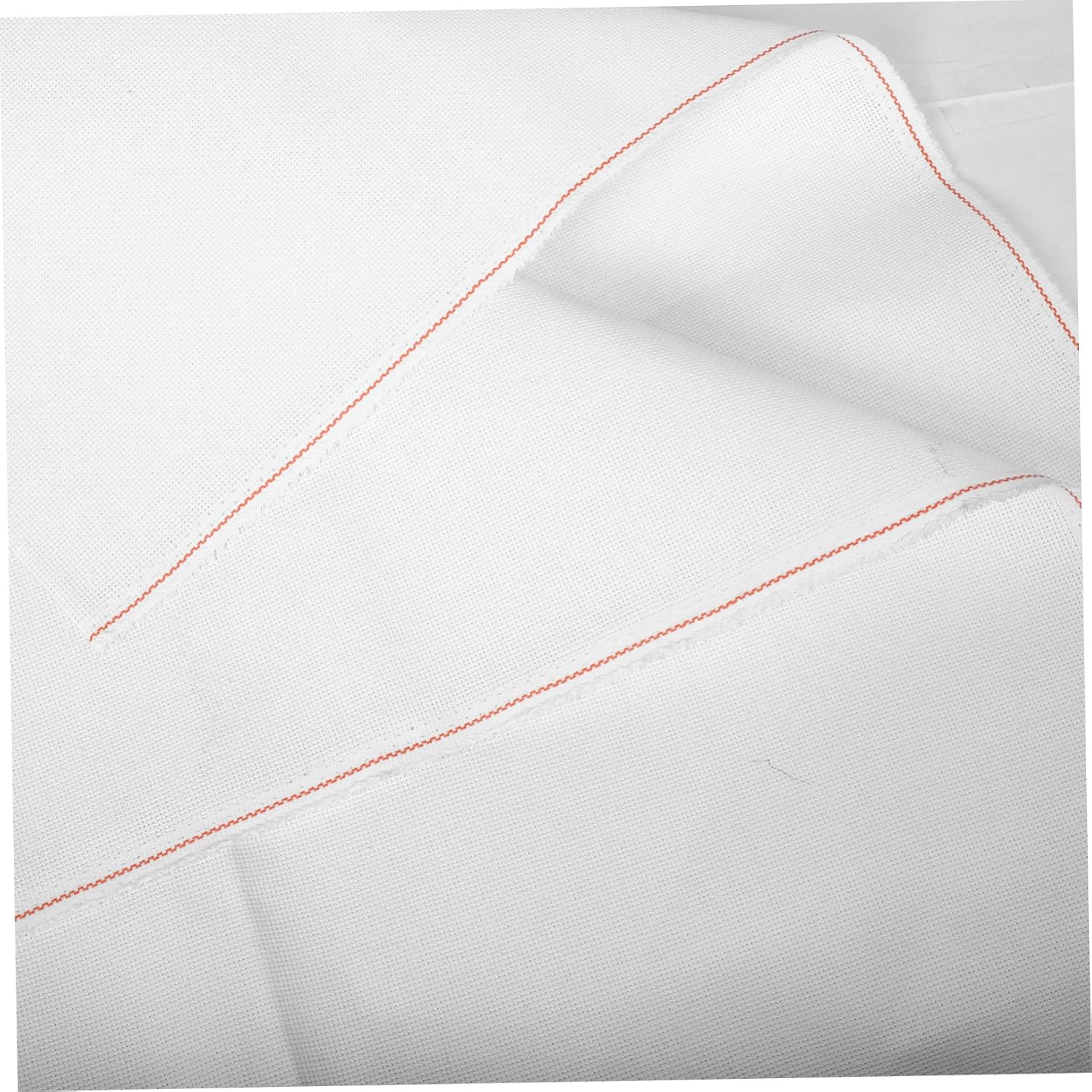 Medium Embroidery Cotton Fabric Thickened Polyester Blend Cloth for Cross Stitching DIY Needlework and Handcraft Projects with Accurate Detailed Stitching