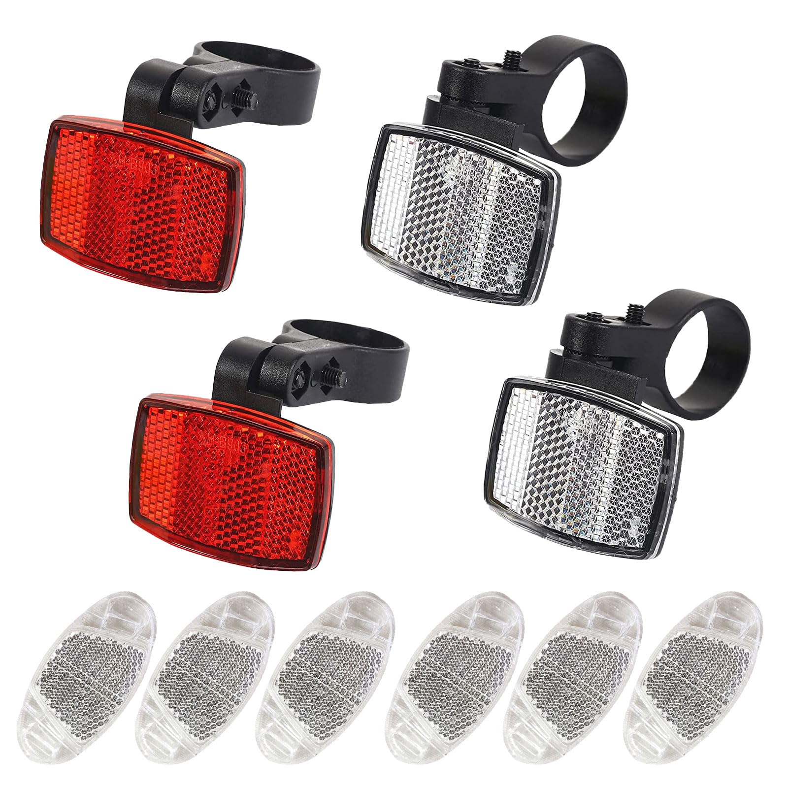 Sécurité Cyclisme Enfants Réflecteurs Pour Rayons De Vélo Enfant - 70 Pièces Multicolores - Cœurs, Étoiles, Yeux De Chat - Sécurité Et Déco Set 70 Pièces