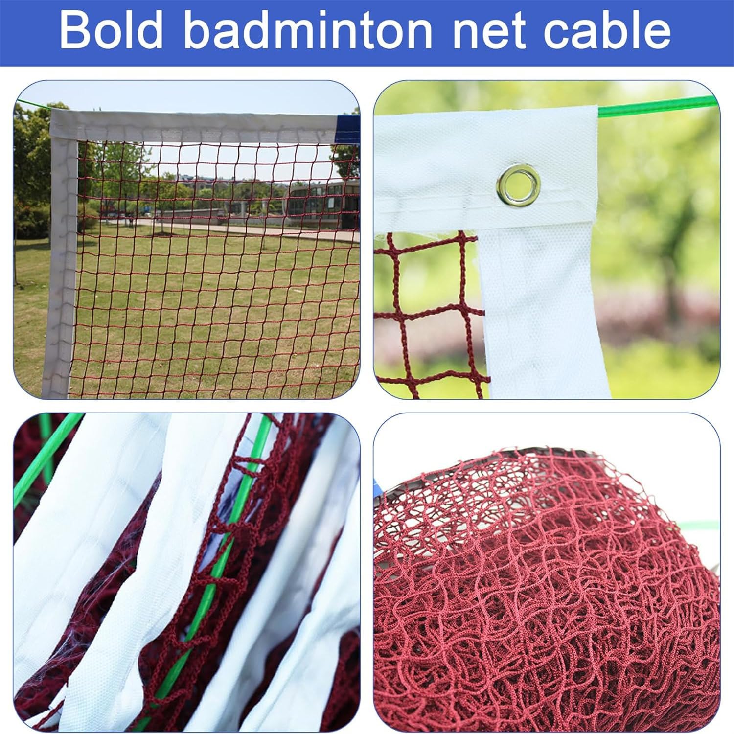 Set di reti da pallavolo/Badminton 2 in 1 per impieghi gravosi, Pali per Rete da pallavolo/Badminton per Cortile, Altezza Regolabile da 5 Piedi a 6,8 Piedi, per Stadio per Adulti