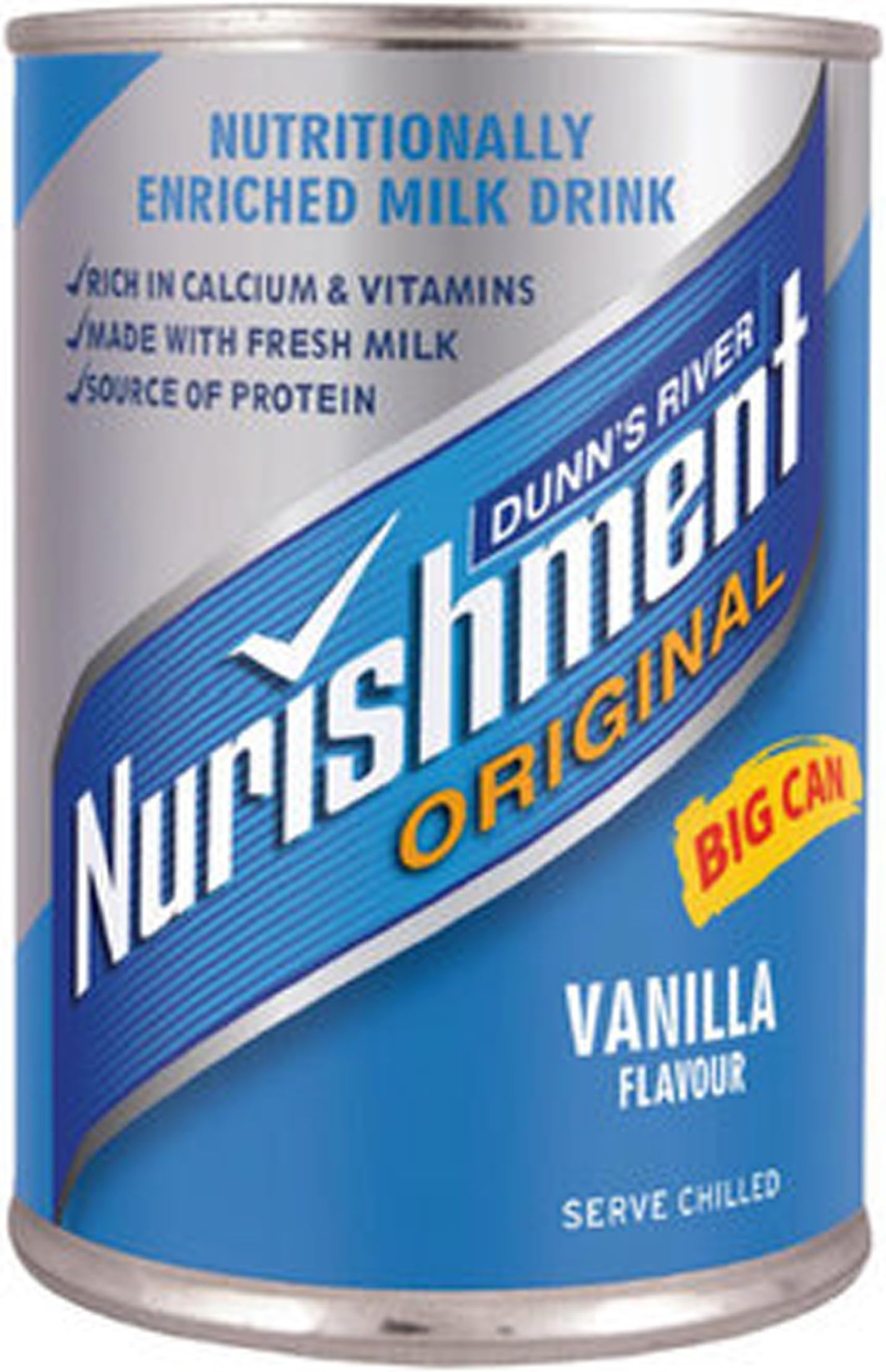 Dunns River Nurishment Original Vanilla 400 g (Pack of 12)