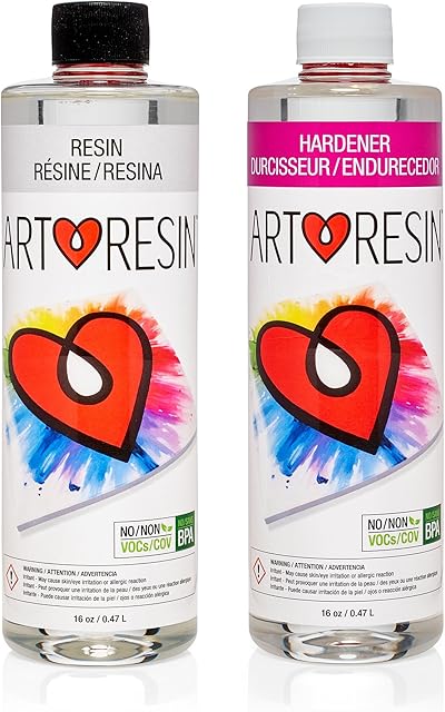 ArtResin - Epoxy Resin - Clear - Non-Toxic - 32 oz (946 ml)