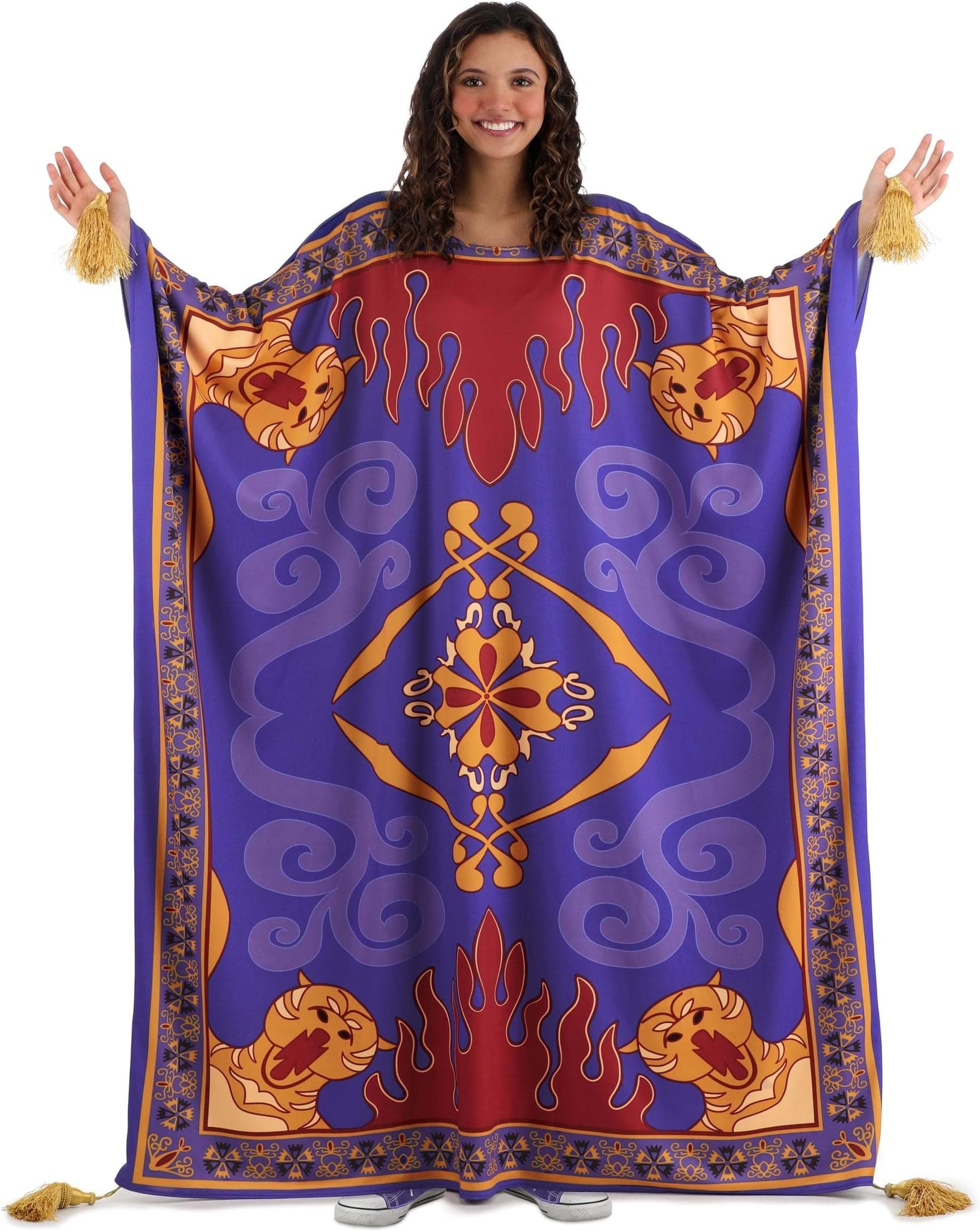 Disney Aladdin Magic Carpet Costume for Adults, Magic Carpet Accessory for Aladdin Dress-Up, Halloween & Cosplay