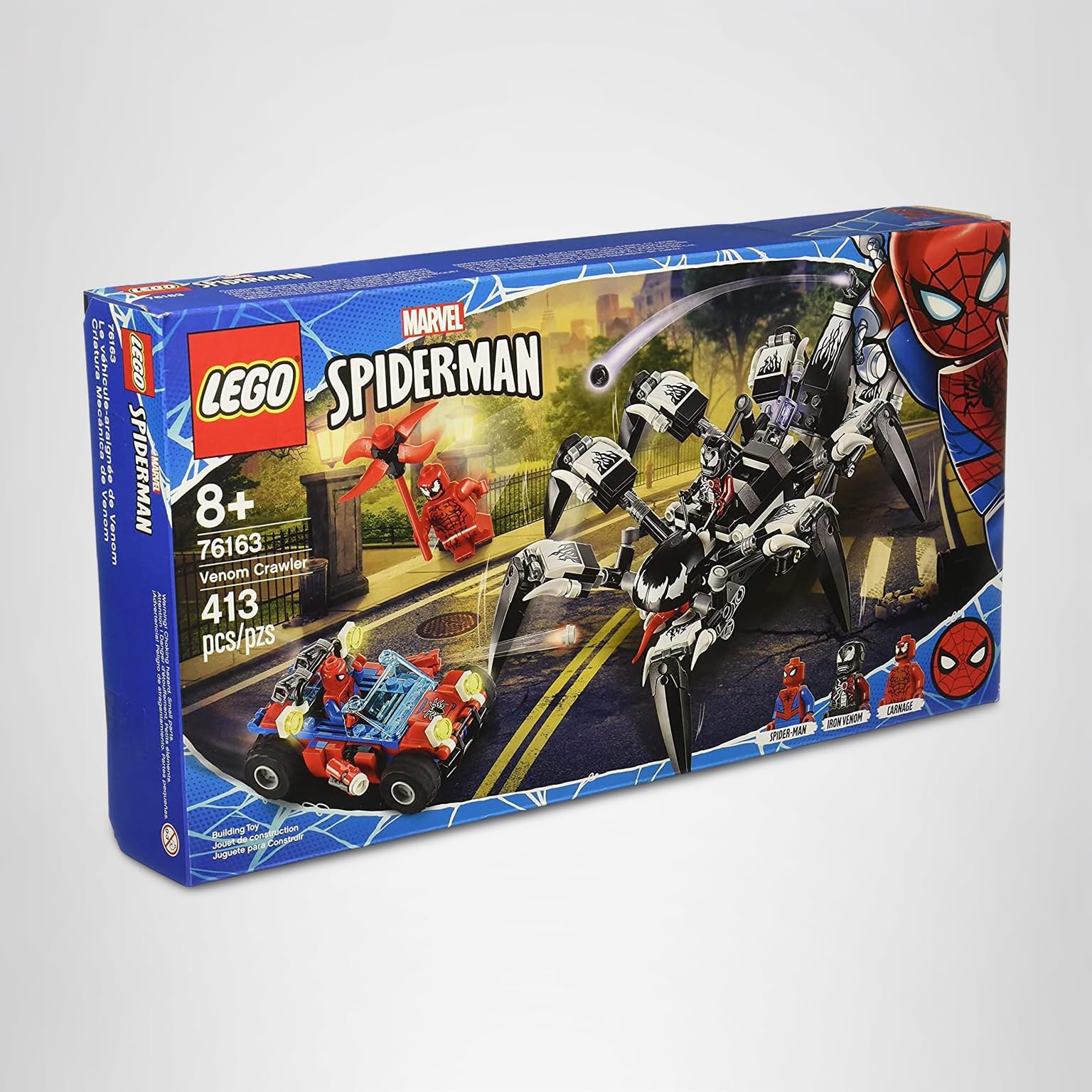 Amazon.com: Playset Lego Marvel Avengers Venom Crawler 76163 (413