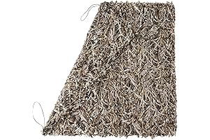 BASSDASH Camo Netting Blind Mesh - See Through Mesh for Hunting and Decoration