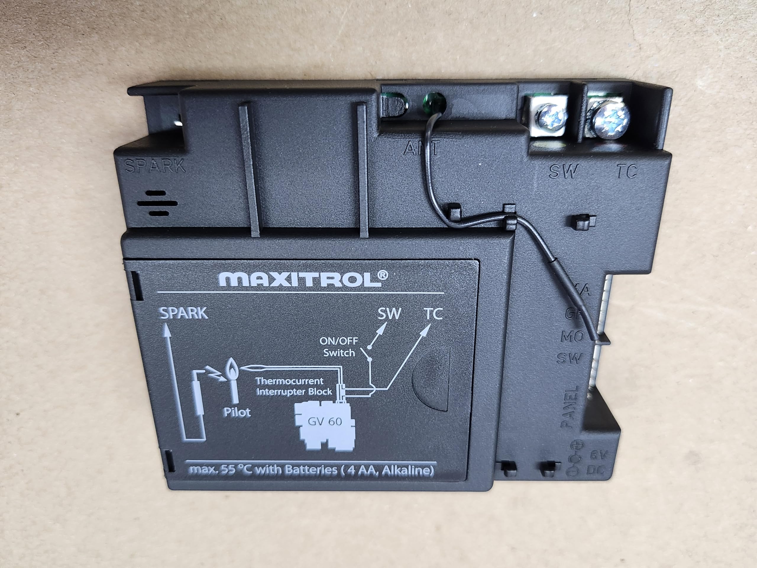 RCA 6v6gt Maxitrol GV60 G6R-R3AM Remote Control & Receiver Module Kit ...