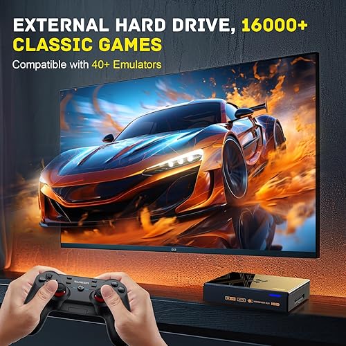 Miniatura 2 de Kinhank Super Console X5 PRO Retro Game Console with 16000+Games, Android 12.0 OS, RockChip RK3588S, Emulator Console, 8K UHD Output, WI-FI 6, BT