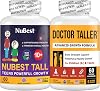 NuBest Bundle of Height Growth Capsules: Doctor Taller for Children 8 and Teens Tall 10 for Children 10 - This Bundle for People Who Drink Milk Daily - Support Height Growth & Overall Health