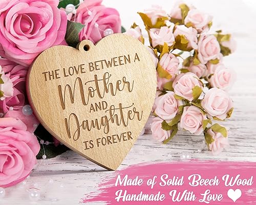 Miniatura 3 de Trabuono Regalos para mamá, Día de la Madre de hija, hijo, niños, atrapasueños con divertido colgante de corazón cálido, regalos de cumpleaños,