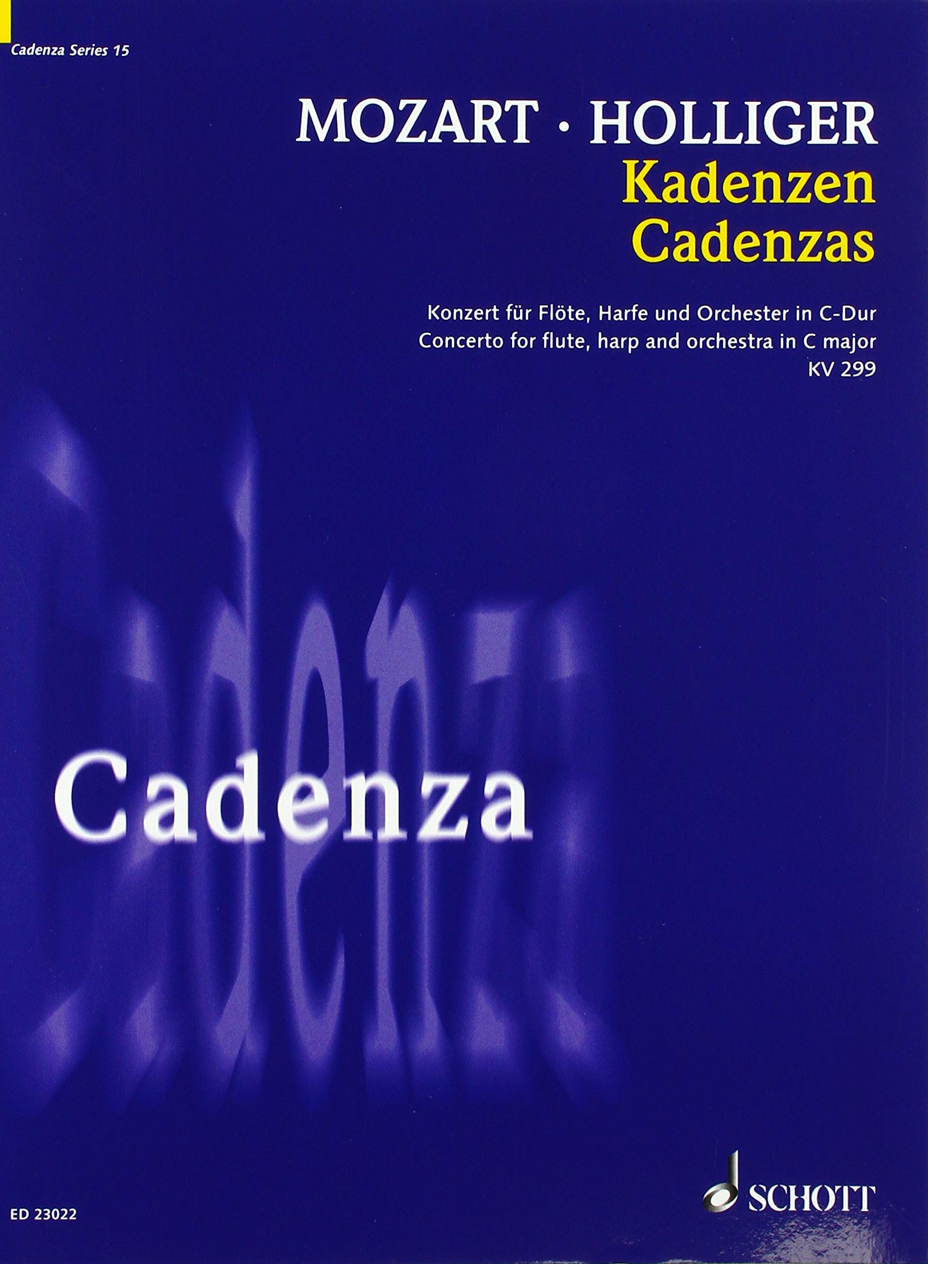 Cadenzas: To Mozart's Concerto for Flute, Harp & Orchestra in C Major Flute & Harp