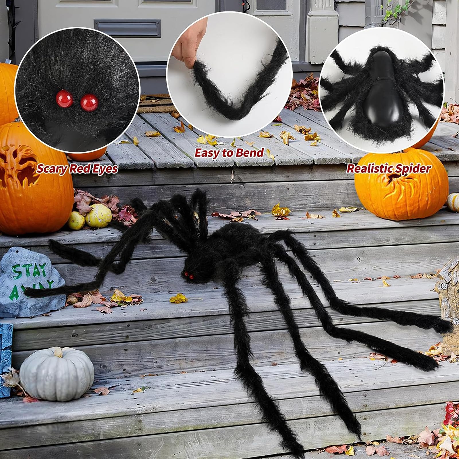 Set Di Ali Per Cani Ragni Di Halloween | Meses sin interés