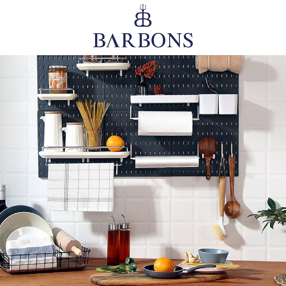 Set Di 10 Strofinacci Da Cucina In Cotone 50x70cm - Super Assorbenti, Lavabili, Motivo A Quadri Blu - Ideali Per Casa E Ristorante - Foto 14