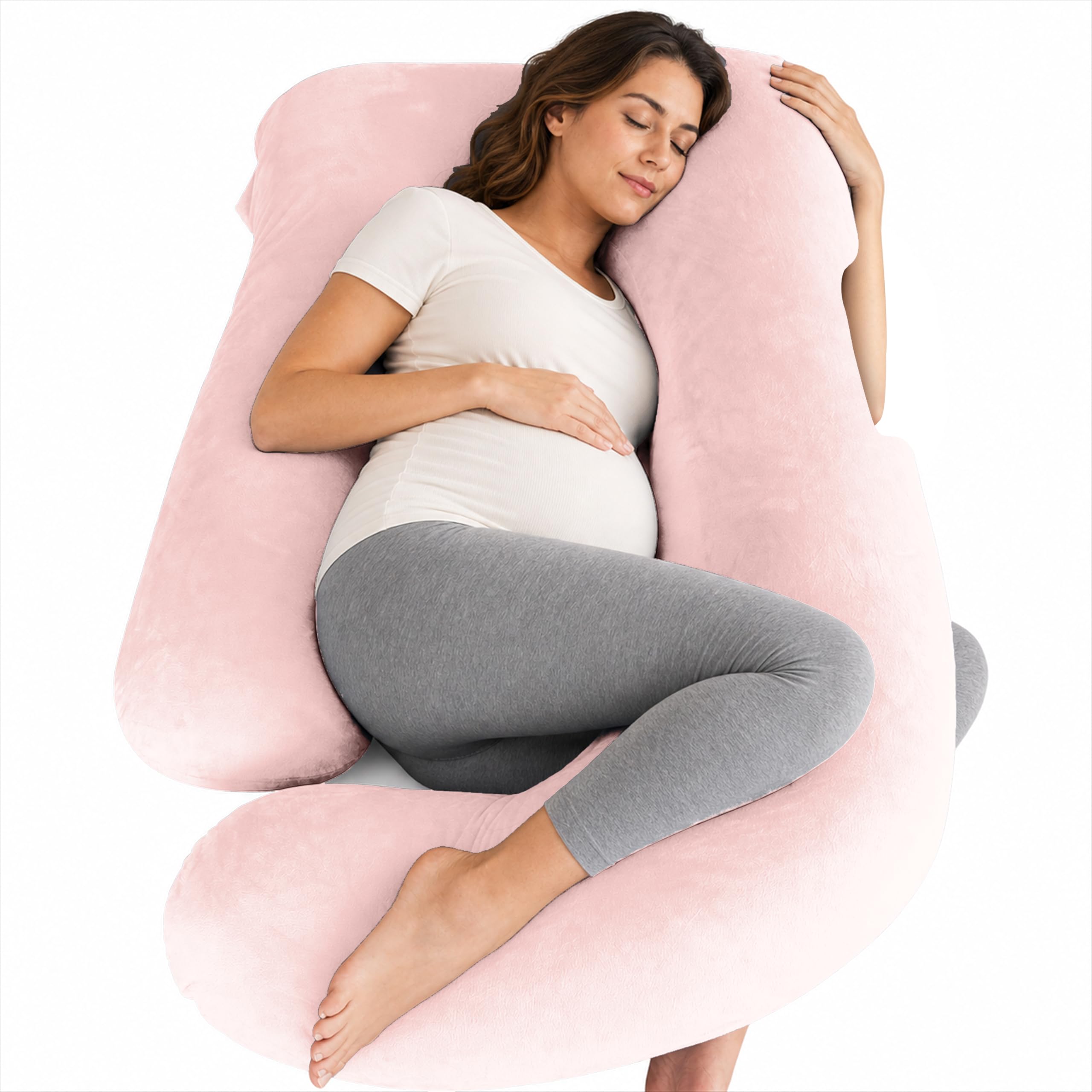 MOON PARK U Shaped Full Body Maternity Pillow