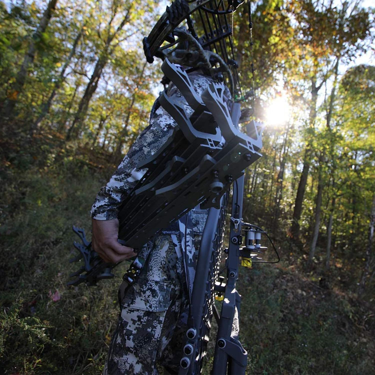 Hawk Hang-On Tree Stand, Helium Kickback XL