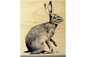 Rabbit Rubber Stamp