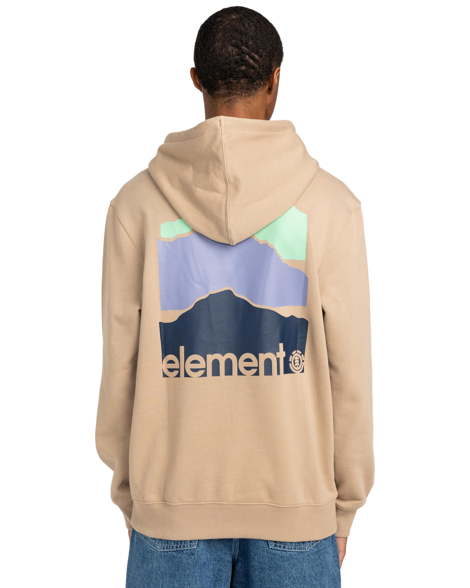 Element Męska bluza z kapturem 3 Horizons Po Skateboarding (1 szt.)