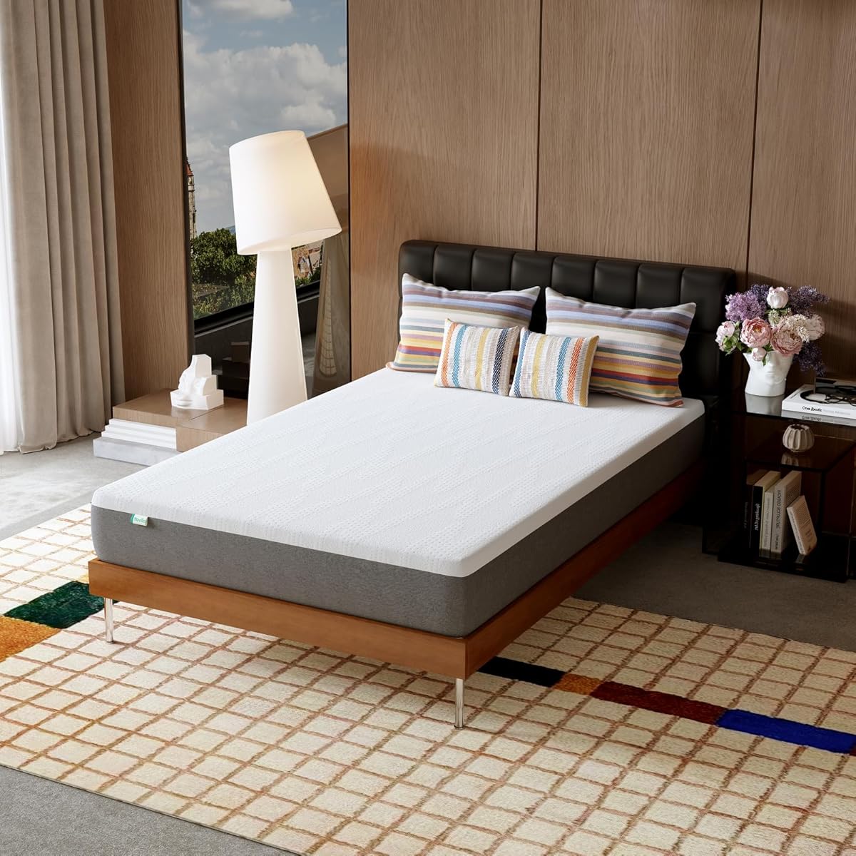 Novilla Matratze 120x200 cm, 7-Zonen Kaltschaummatratze Härtegrad H3, 18 cm Höhe Unterstützung & kühlende Komfortschaummatratze für Erwachsene und Kinder, Oeko-TEX atmungsaktiver Abnehmbarer Bezug