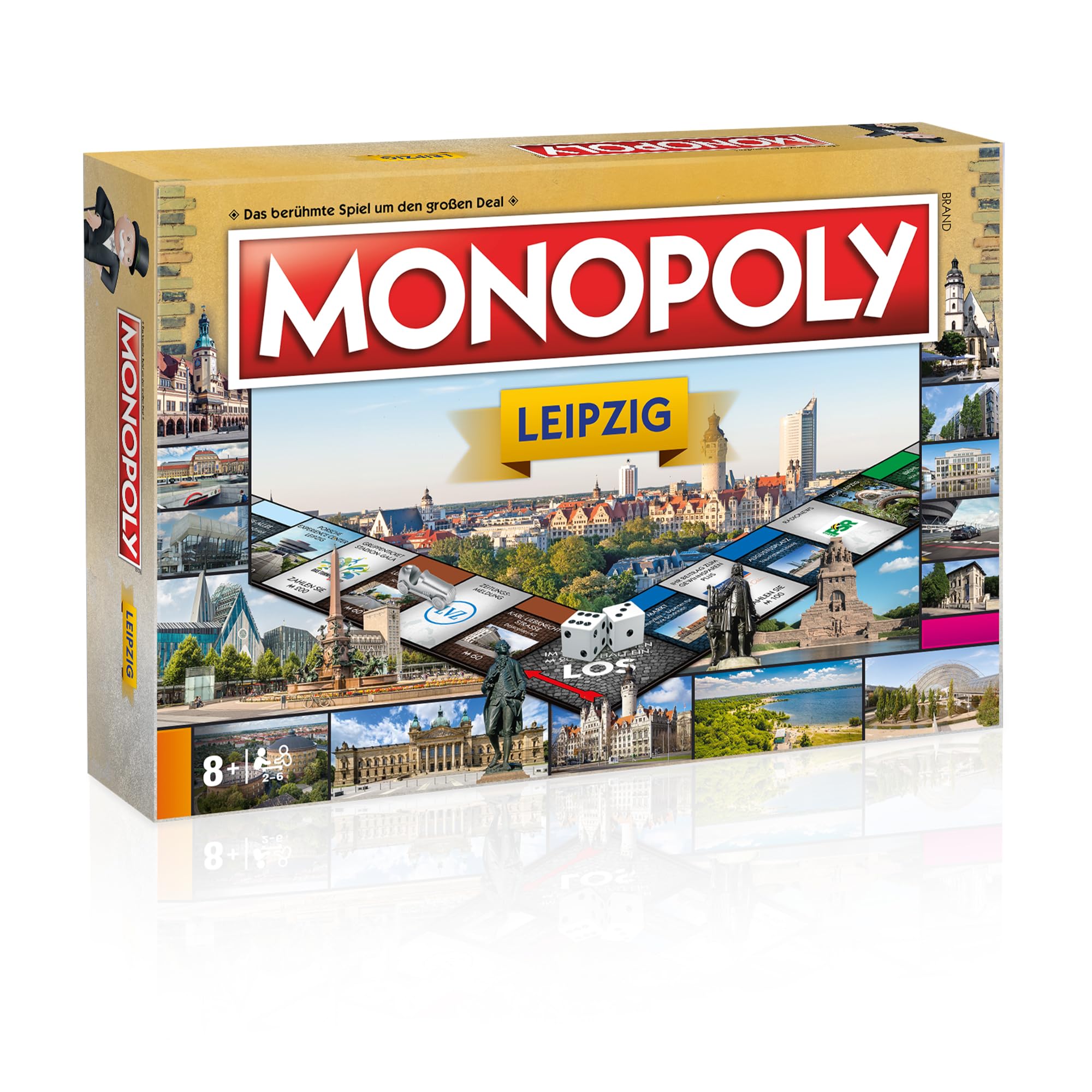 Winning Moves Monopoly Leipzig – Städte-Edition Produktbeschreibung