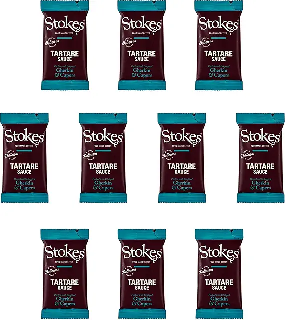 Stokes Tartare Sauce Sachets - Pack of 10 | Stokes Basket