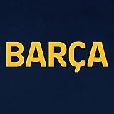 Icon Sports Officially Licensed FC Barcelona Game Day Shirt - Unisex Kids - FCB101PF Navy YL