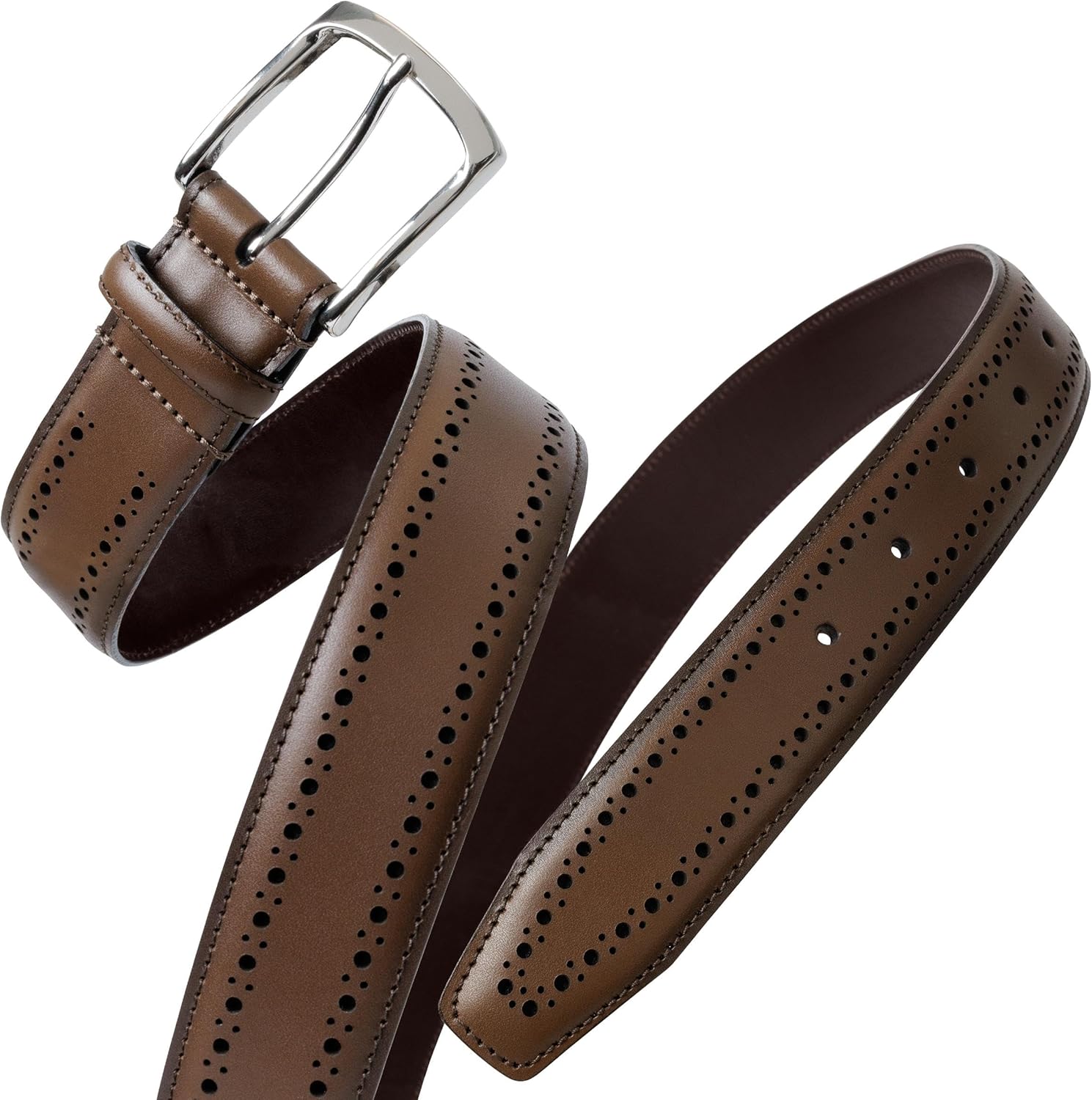 Allen Edmonds Mens Belt Brown 38 - Image 2