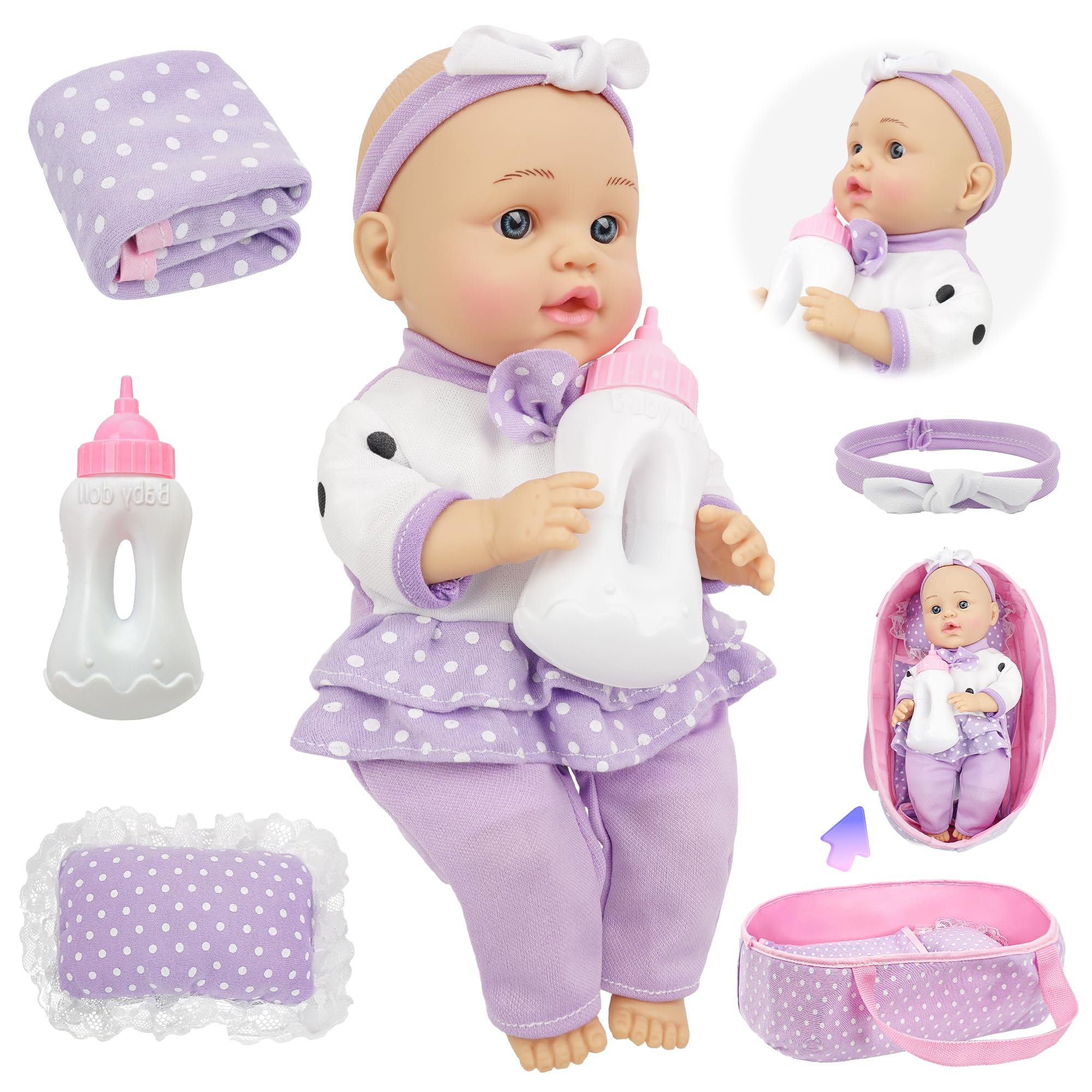 SMILESSKIDDO Baby Doll with Accessories
