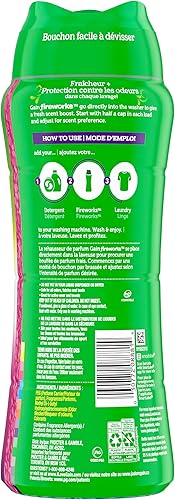 Miniatura 2 de Gain Fireworks - Cuentas de refuerzo de aroma en lavado, brisa de luz de luna, 18.2 onzas