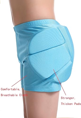 Miniatura 6 de Almohadillas de protección de cadera para niños, pantalones cortos de esquí, patinaje, snowboard, almohadillas de protección de cadera para