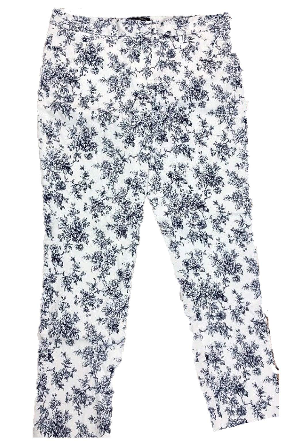 Mario Serrani Women Comfort Stretch Pant Floral Print 4x27