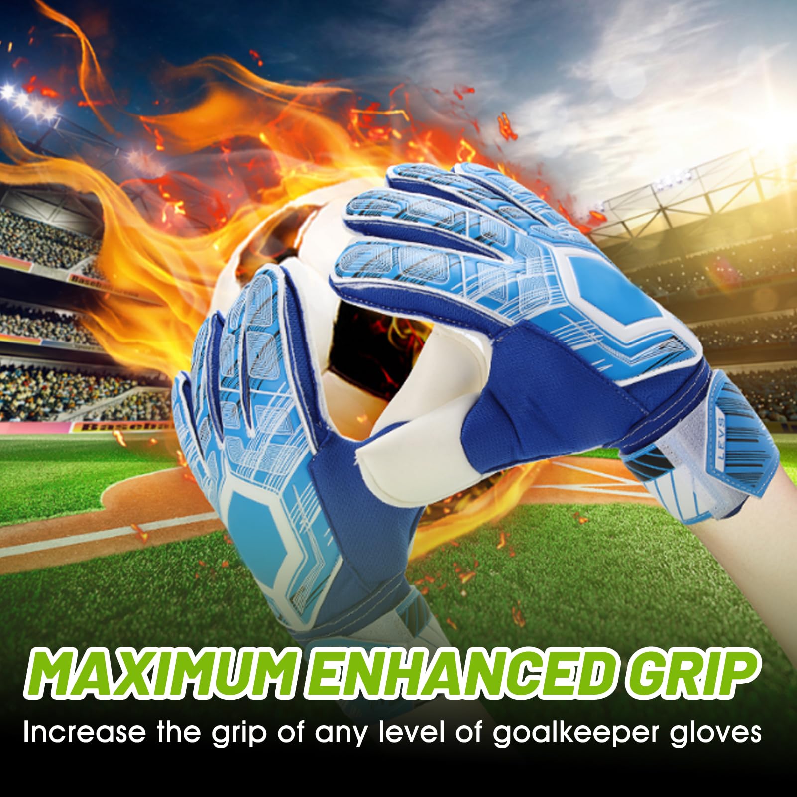 Spray Presa Guanti Portiere 100ml - Migliora Aderenza, Prolunga Vita Guanti, Per Calcio - Foto 7