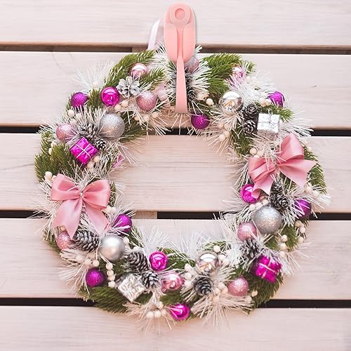 Miniatura 32 de 12 piezas de guirnalda de Navidad para manto de cuerda, organizador de cables para electrodomésticos, organizador autoadhesivo de silicona adhesiva