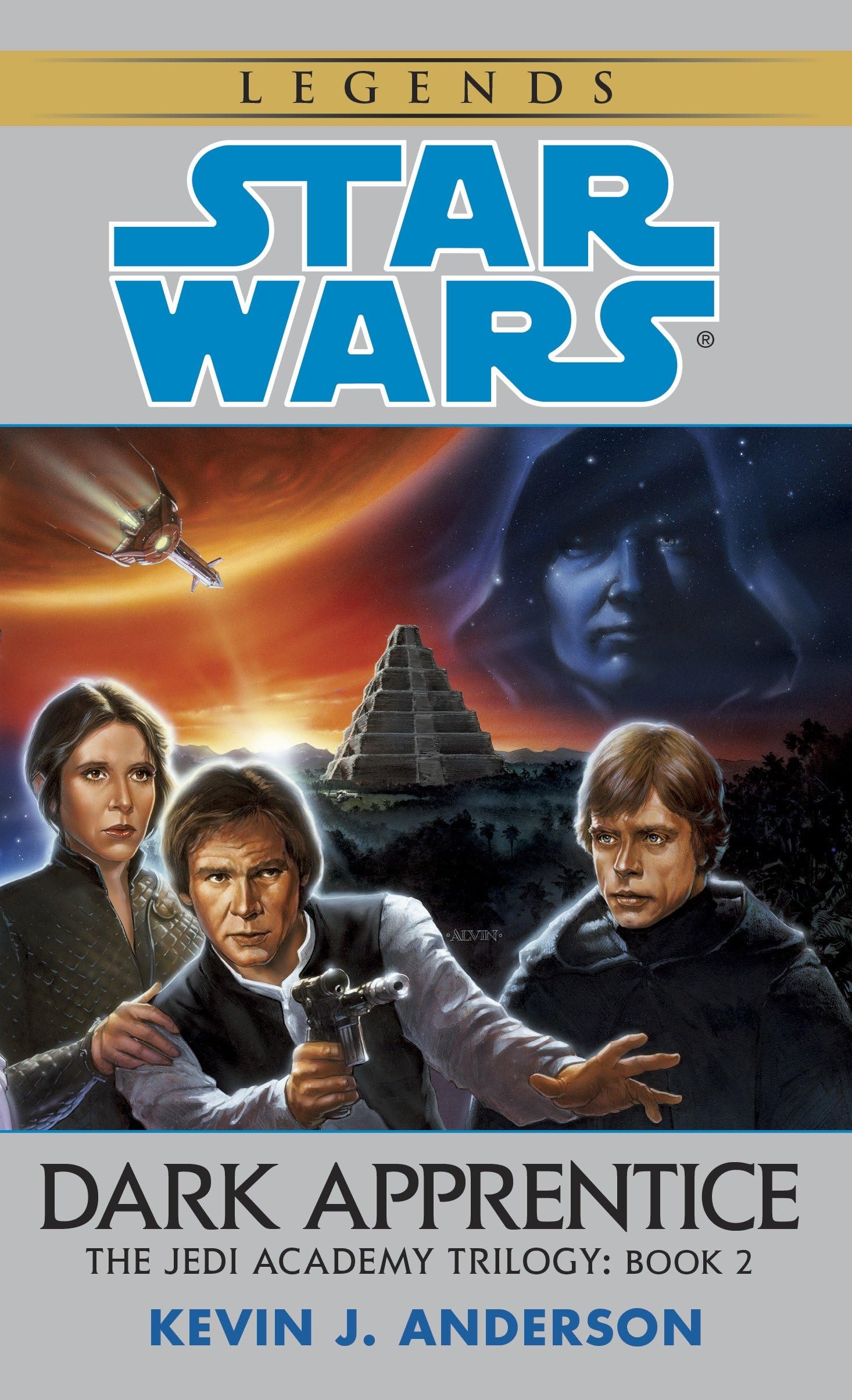 Cover of Dark Apprentice (Star Wars: The Jedi Academy Trilogy, Vol. 2)