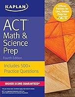 Algopix Similar Product 7 - ACT Math  Science Prep Includes 500