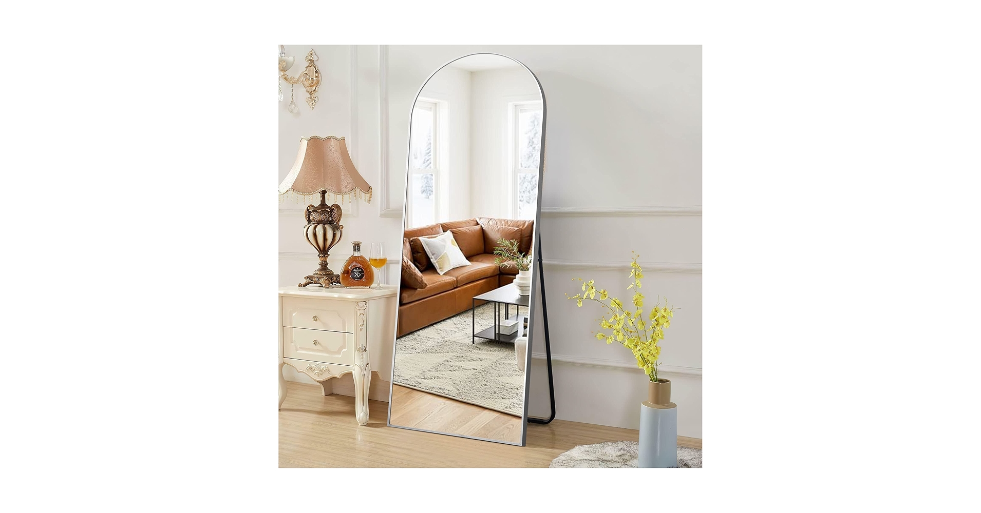 （株）吉桂　stand mirror  b3600wn Amazon.com: Natsukage 64