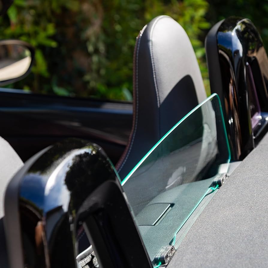 ウインドブロッカー　TYPE-140　ガラス色　オープンカフェ　NDロードスター ウインドブロッカーTYPE-140の紹介 │ OPENCAFE GARAGE