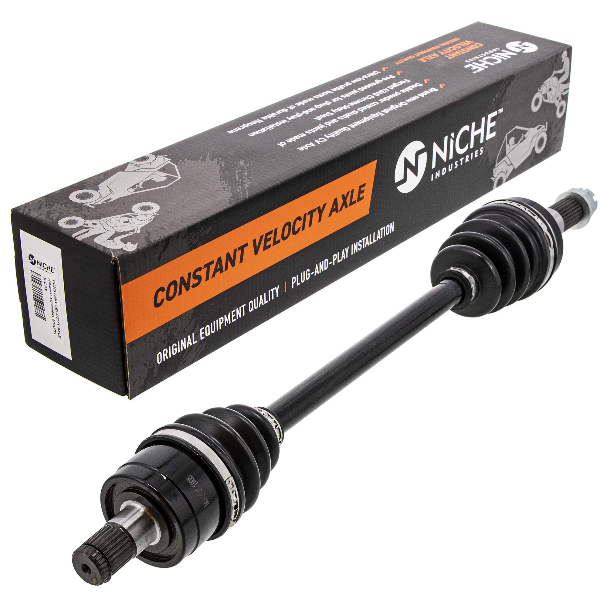 NICHE Front Left Right CV Axle Drive Shaft Assembly Kit for