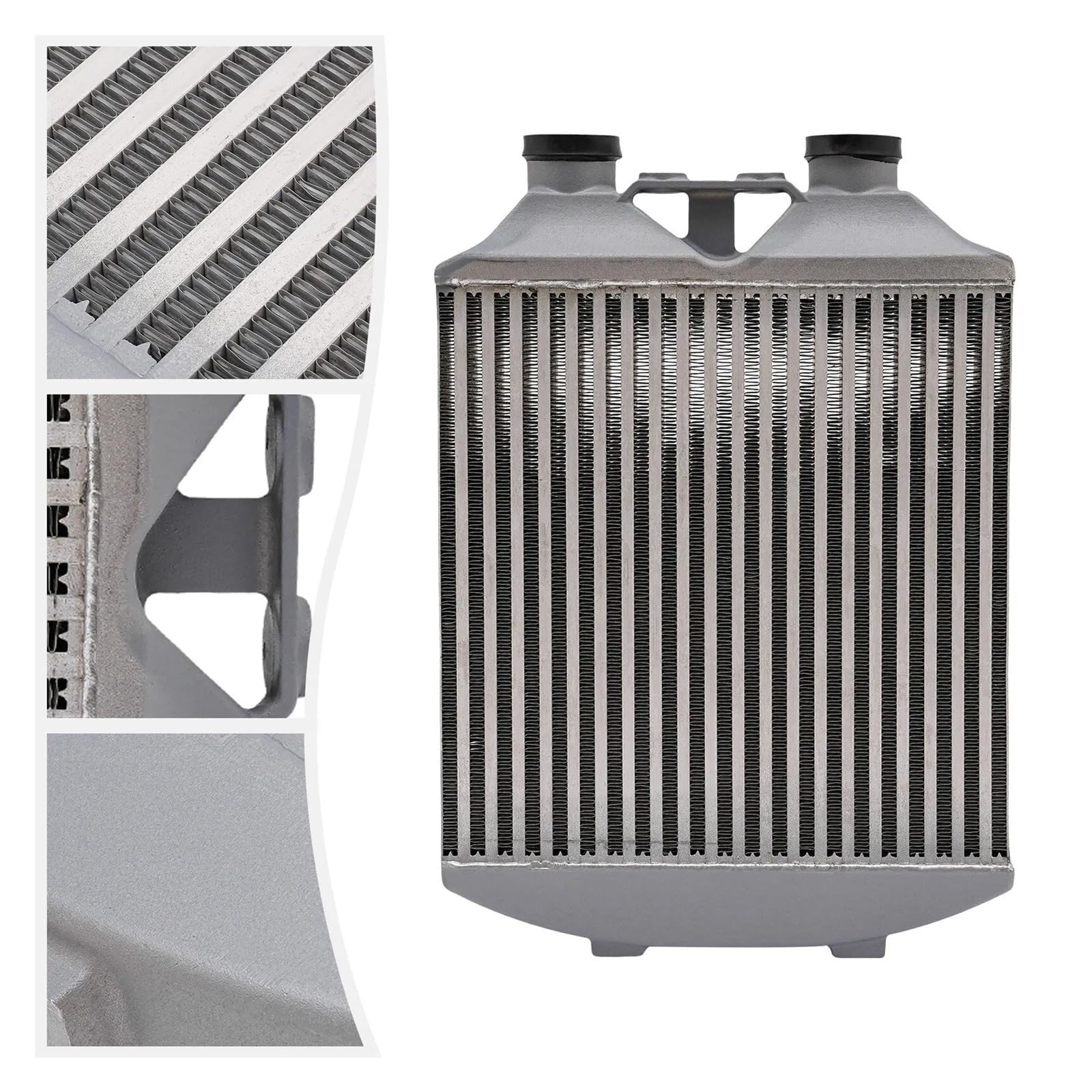 Chłodnica turbiny Wymiennik doładowania Pasuje Do Turbo Tuningu I Chłodzenia Silnika Intercooler Ze Stopu Aluminium, O Wartości Znamionowej 60 Psi