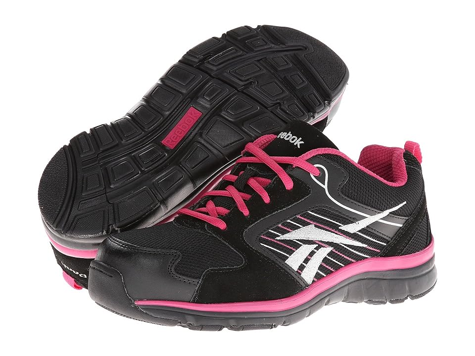 

Reebok Work Anomar (Black/Pink) Women's Work Boots