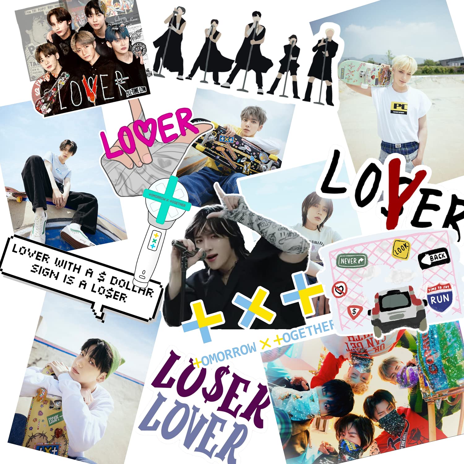 See full amazon price history chart for Careflection Pack of 16 Kpop Boy Band TXT Loser = Lover Song Glossy Finish Stickers Perfect for Laptop Computer Bottle Travel Mobile Guitar Careflection Pack of 16 Kpop Boy Band TXT Loser = Lover Song Glossy Finish Stickers Perfect for Laptop Computer Bottle Travel Mobile Guitar (B09DQ4WK8F) Amazon Price History, Amazon Price Tracker