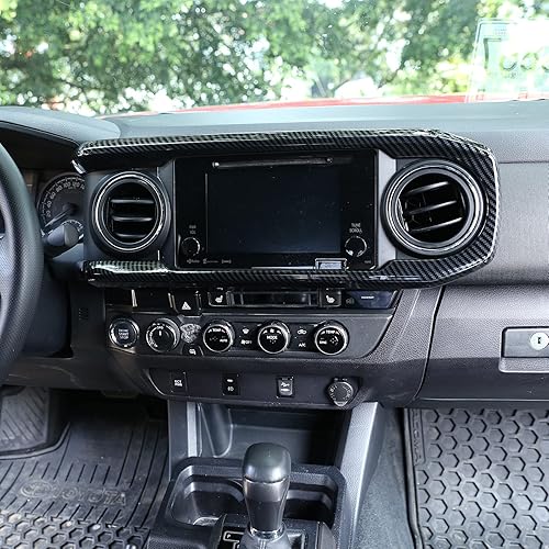 YIWANG - Cubierta para panel de salpicadero (fibra de carbono)