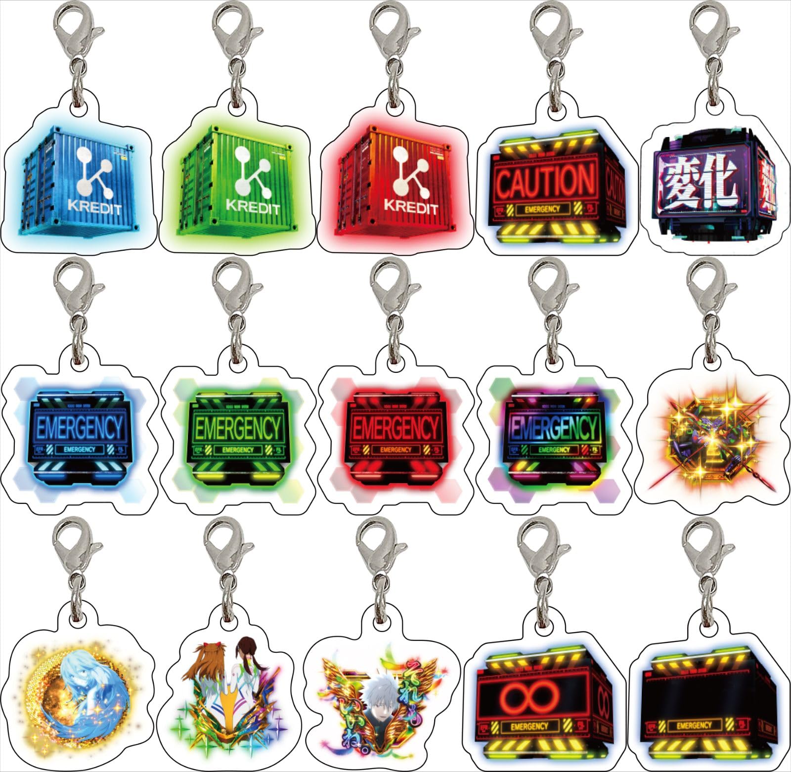 Amazon.co.jp: エヴァンゲリオン アクリルチャームコレクション 保留