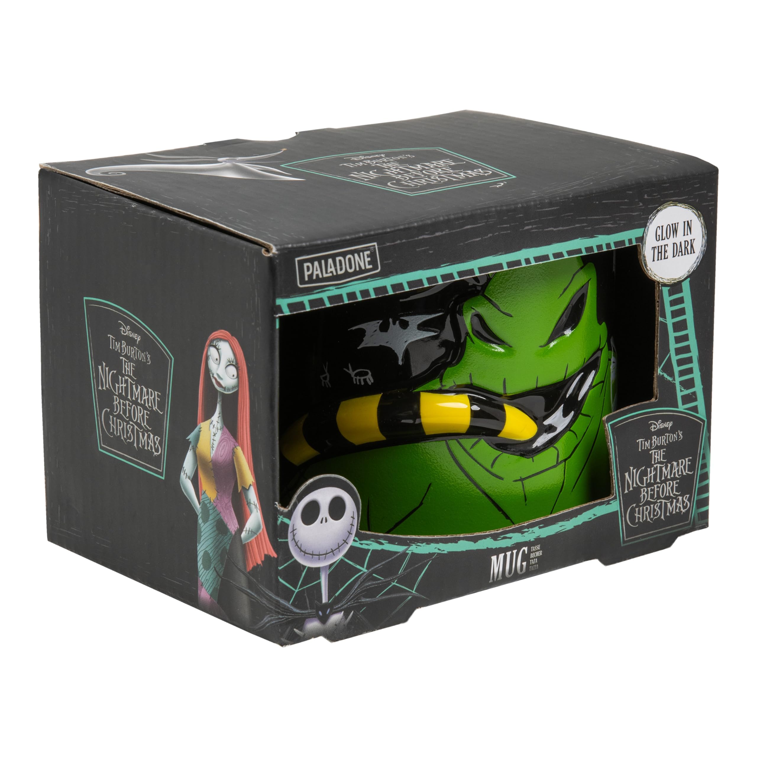 Nightmare Before Christmas Oogie Boogie Shaped Gitd Mug