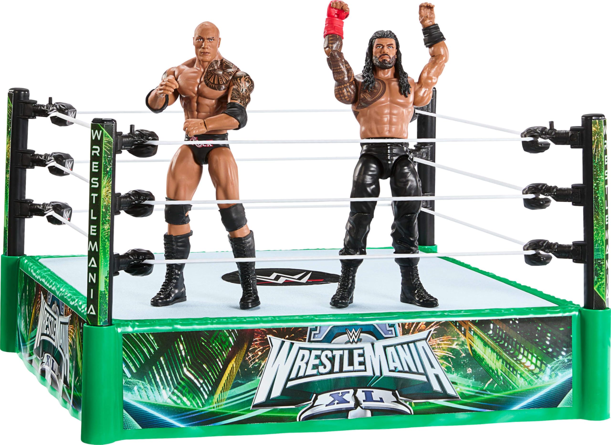 Amazon.co.jp: Mattel WWE血統ルールプレイセット リング&アクション